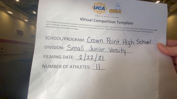 Crown Point High School [Small JV] 2021 UCA February Virtual Challenge
