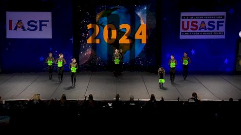 Foursis Dance Academy - Dazzlers [2024 Senior Small Pom Semis] 2024 The Dance Worlds