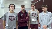 Texas A&M Sets MEET RECORD In Men's DMR At 2025 SEC Indoor Championships