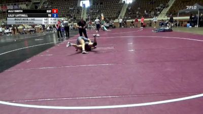 145 lbs Quarterfinal - Alli Smith, Huntingdon vs Lilly Luttrell, Presbyterian