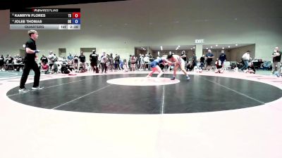 125 lbs Quarters - Kamryn Flores, TX vs Jolee Thomas, OK