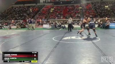 4A 285 lbs Cons. Round 1 - Eddie Garcia, Skyview vs Andre Tomas, Idaho Falls