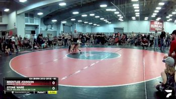 82 lbs Cons. Round 4 - Brentlee Johnson, Lebanon Youth Wrestling vs Stone Ware, Willie Walters Wrestling Club