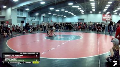 82 lbs Cons. Round 4 - Brentlee Johnson, Lebanon Youth Wrestling vs Stone Ware, Willie Walters Wrestling Club