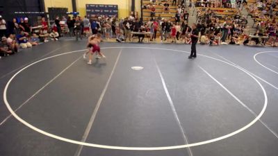 92 lbs 1st Place Match - Dominick Jackson, MN vs Gabe Honnette, MN