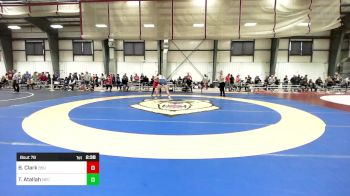 197 lbs Round Of 32 - Bruce Clark, Bridgewater vs Trevion Atallah, New England College