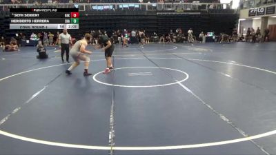 285 lbs Cons. Round 4 - Heriberto Herrera, Shasta College vs Seth Seibert, Bakersfield