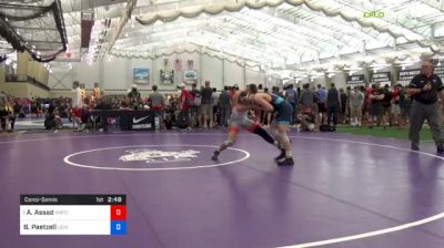 57 kg Consolation - Austin Assad, Michigan Regional Training Center vs Brandon Paetzell, Lehigh Valley Wrestling Club