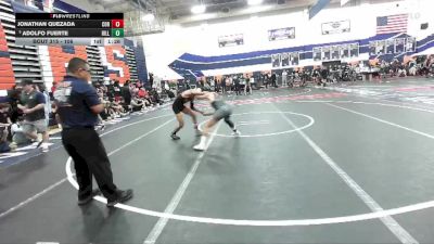 106 lbs Champ. Round 2 - Adolfo Fuerte, Hillcrest vs Jonathan Quezada, Corona