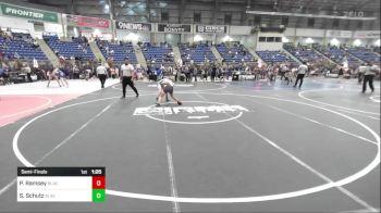 90 lbs Semifinal - Parker Ramsey, Black Fox Wr Acd vs Samuel Schutz, Black Fox Wr Acd