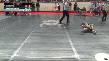 65_B lbs Round Of 32 - Max Moyer, Bangor vs Marco DeFilippis, West Allegheny
