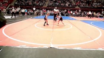 55 lbs Round Of 16 - Matthew Ryman, Sperry Wrestling Club vs Axel Baker, Claremore Wrestling Club