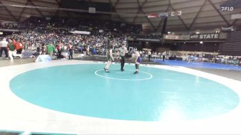 Girls 4A 115 lbs Quarterfinal - Olivia Bishop, Redmond (Girls) vs Alicia Tadema, North Creek (Girls)