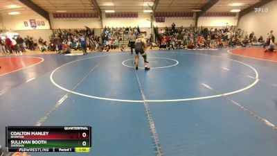 132B Quarterfinal - Sullivan Booth, Sheridan vs Coalton Manley, Riverton