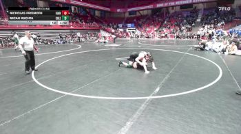 175 lbs D2/d3 - Semi-finals (sat 10:00am.) - Micah Kuchta, Coleman vs Nicholas Friemoth, Fennimore