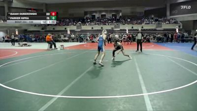 130 lbs Quarterfinal - Parker Kipka, Foley vs Isaiah Duberowski, BHVPP