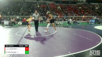 4A 170 lbs Cons. Round 1 - James Laudenklos, Century vs Parker Allumbaugh, Bishop Kelly