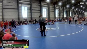 66 lbs Final - Stella Eimer, Mayhem WC Black vs Kayle Georgel, Midwest Assasins Red