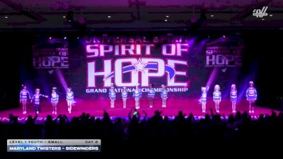 Maryland Twisters - Sidewinders [2026 L1 Youth - Small Day 2] 2026 Spirit of Hope Grand Nationals