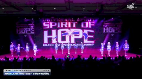Maryland Twisters - Sidewinders [2026 L1 Youth - Small Day 2] 2026 Spirit of Hope Grand Nationals
