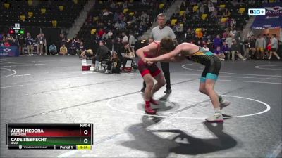 149 lbs Champ. Round 1 - Aiden Medora, Wisconsin vs Cade Siebrecht, Iowa