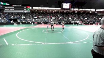 50 lbs Round 1 - Ellie Marsh, CGY2 vs Piper Tabor, FOWCA