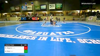 106 lbs Quarterfinal - Alexis Segura, Colorado All Stars vs Madison Roe, Bearcat Takedown Club