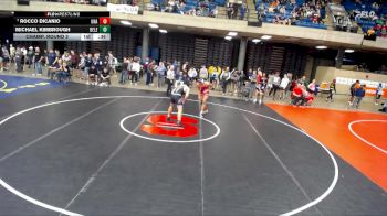 190 lbs Champ. Round 2 - Rocco DiCanio, Unattached vs Michael Kimbrough, Richwoods