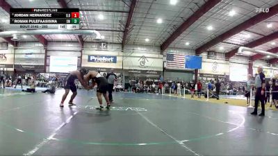 285 lbs Cons. Semi - Jordan Hernandez, Eldorado vs Roman Pulefaasisina, Sunrise Mtn