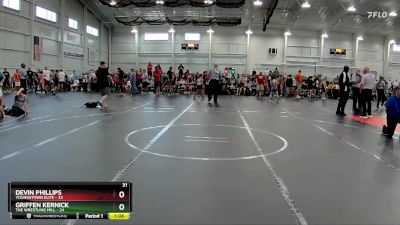 190 lbs Round 1 (6 Team) - Devin Phillips, Youngstown Elite vs Griffen Kernick, The Wrestling Mill