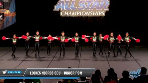 Leones Negros CDU - Junior Pom [2018 Junior Pom Day 1] USA All Star Championship