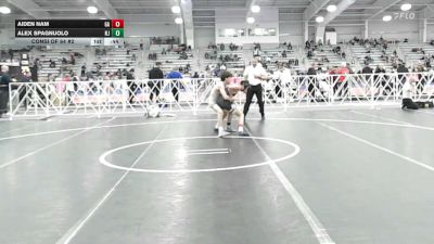 106 lbs Consi Of 64 #2 - Aiden Nam, GA vs Alex Spagnuolo, NJ