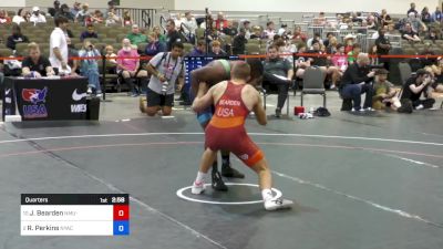 72 kg Quarters - Jaxon Bearden, NMU-National Training Center vs RaVaughn Perkins, New York Athletic Club