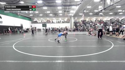 70 lbs Champ. Round 2 - Kyson Sides, WTC vs Dake Zwanziger, Immortal Athletics WC