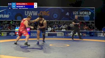 130 kg Quarterfinal - Vladyslav Kovalenko, Ukr vs Fatih Bozkurt, Tur
