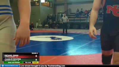 215 lbs Benedict Baumgartner, Bismarck St Mary`s vs Tucker Sides, Natrona County