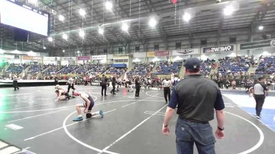 140 lbs Quarterfinal - Jet Salvo, Fowler WC vs Corbyn Dare, Severance Middle School