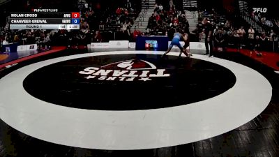 48kg Round 1 - Nolan Cross, Alberni Valley Wrestling Club vs Chanveer Grewal, Guru Gobind Singh Wrestling Club