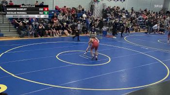 138 lbs Cons. Round 2 - Karson Haseley, Starpoint vs Nicolas Russell, Falconer