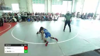 114 lbs Rr Rnd 2 - Jose Perez, Hyperbolic WC vs Luke Sevilla, Team So Cal