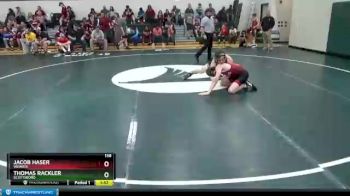 138 lbs Round 2 - Thomas Rackler, Scottsboro vs Jacob Haser, Weaver