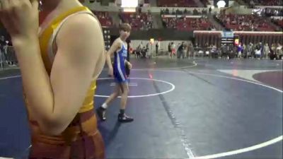 88 lbs Champ. Round 2 - Kellen Hardy, Circle Wrestling Club vs Jack Combs, Dakota Rattlers Wrestling Club