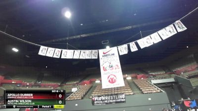 71 lbs Cons. Round 3 - Apollo Durrer, Oakdale Wrestling Club vs Austin Wilson, Petaluma Wrestling Club