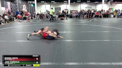 80 lbs Round 1 (4 Team) - Rowen Smith, PA Alliance vs Jake Margolis, FL Scorpions