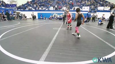 Semifinal - Conley Robinson, Pawnee Wrestling Club vs Rayden Lane, Midwest City Bombers Youth Wrestling Club