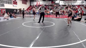 157 lbs Champ - Round 1 (16 Team) - Jonah Knapp, Gooding High School vs Cael Myers, Fruitland