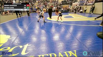 40 lbs Rr Rnd 2 - Zayden Lewis, Team Nomad vs Henrik Goodgion, Chandler Takedown Club