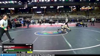 126 lbs Quarterfinal - Jake Crapps, Cass vs Ryan Mooney, Jensen Beach