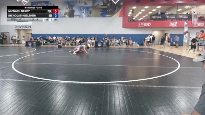 155 lbs Michael Brady, Pennsylvania Blue vs Nicholas Kelleher, Illinois