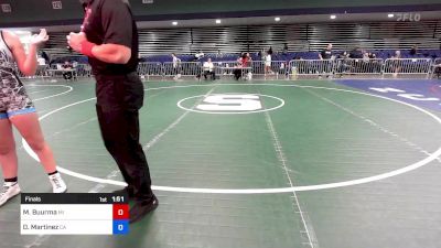 138 lbs Final - Margaret Buurma, MI vs Dulcy Martinez, CA